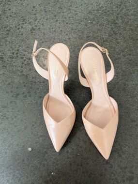 Nicholas Kirkwood Leather Slingback Pumps
